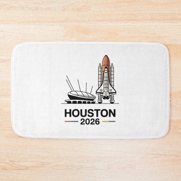Item preview, Houston 2026 Space Shuttle Football T-Shirt V15 designed and sold by DarylWelsh2024.