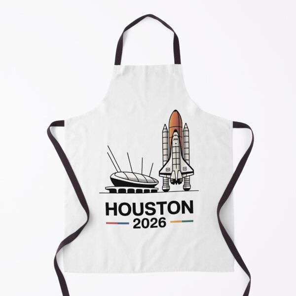 Item preview, Houston 2026 Space Shuttle Football T-Shirt V15 designed and sold by DarylWelsh2024.