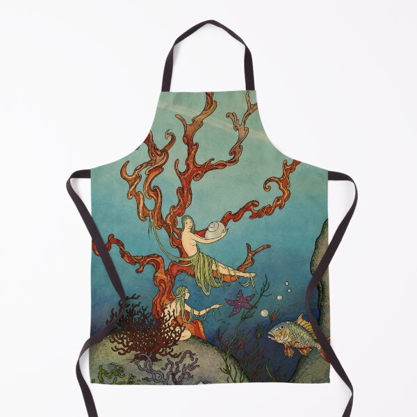 Item preview, Art Nouveau Mermaid Illustration for Fantasy Ocean Art Lovers designed and sold by RickE.
