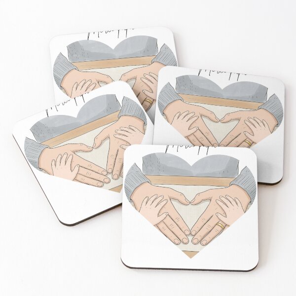 Item preview, Illustration: Thank you Dad, Hands in a Heart and Child designed and sold by TariqAlNoor.