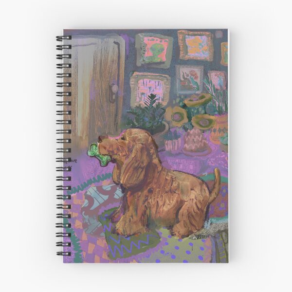 Item preview, A Cocker Spaniel dog, not understanding the abstract concept of absence designed and sold by guilhernunes.