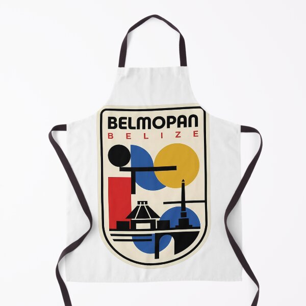 Item preview, Belmopan Belize Retro Geometric Travel Landmarks designed and sold by k3rstman1.