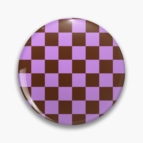 Item preview, Purple and Brown Check Grid designed and sold by OneThreeSix.