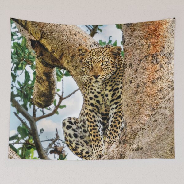 Item preview, The Leopard Sits In Wait designed and sold by Kay Brewer.