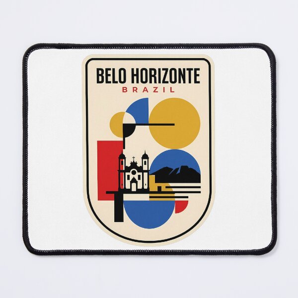 Item preview, Belo Horizonte Brazil Abstract Geometric City Landmark designed and sold by k3rstman1.