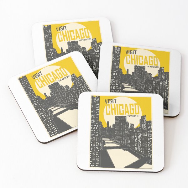 Item preview, Visit Chicago designed and sold by LyonDesignSweden.