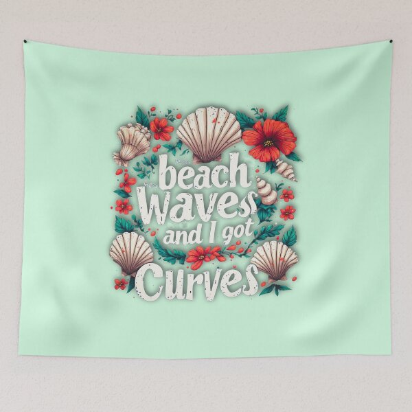 Item preview, Beach has waves and I got curves designed and sold by Jsw-speedartja.