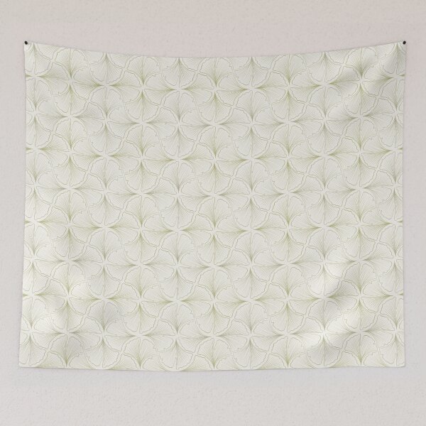 Item preview, Gingko Biloba leaf in spring sage green designed and sold by OhNoNotAgain42.