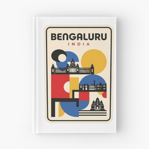 Item preview, Vintage Bengaluru India Abstract Cityscape designed and sold by k3rstman1.