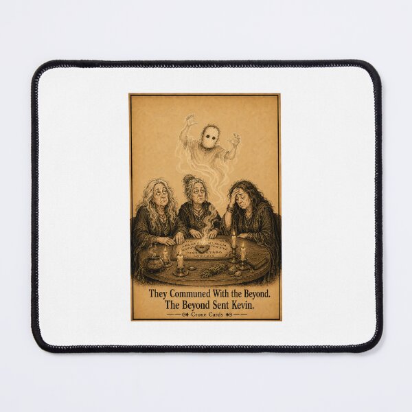 Item preview, Crone Cards — They Communed With the Beyond. The Beyond Sent Kevin. designed and sold by Kay Mhor Studio.