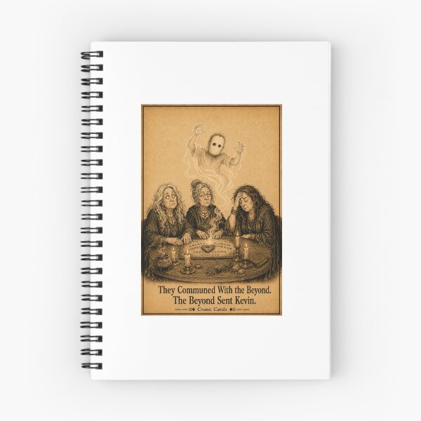 Item preview, Crone Cards — They Communed With the Beyond. The Beyond Sent Kevin. designed and sold by Kay Mhor Studio.