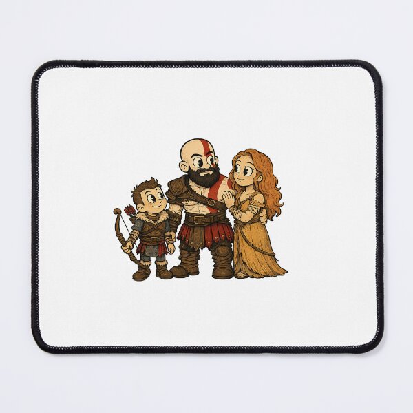Item preview, God of War Family Kratos, Laufey, Atreus designed and sold by Ghostly-Outlaws.