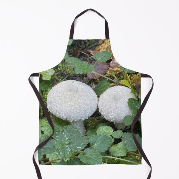 Item preview, White Common Puffball Mushrooms designed and sold by POTOTSKA.