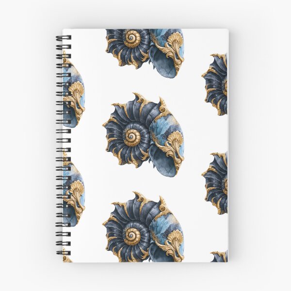 Item preview, Luxury Nautilus Shell Watercolor Art | Elegant Gold Ocean Coastal Decor Design designed and sold by Anastasiia Yurevych.