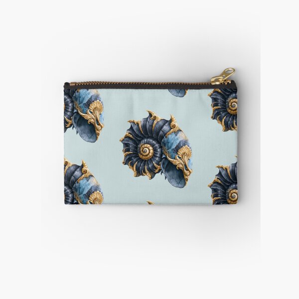 Item preview, Luxury Nautilus Shell Watercolor Art | Elegant Gold Ocean Coastal Decor Design designed and sold by Anastasiia Yurevych.