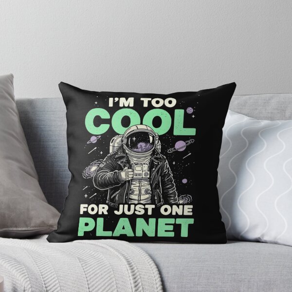 Item preview, I'm too cool for just one planet designed and sold by HandicraftArt.