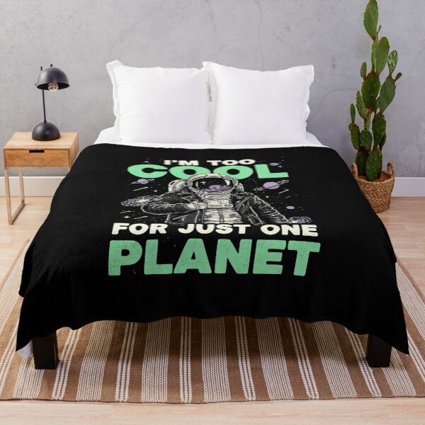 Item preview, I'm too cool for just one planet designed and sold by HandicraftArt.