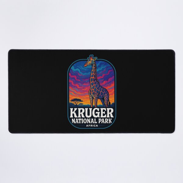 Item preview, Kruger National Park Giraffe Trippy Art Travel designed and sold by TomFrontierArt.