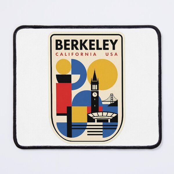 Item preview, Retro Berkeley California Geometric Sather Tower Travel designed and sold by k3rstman1.