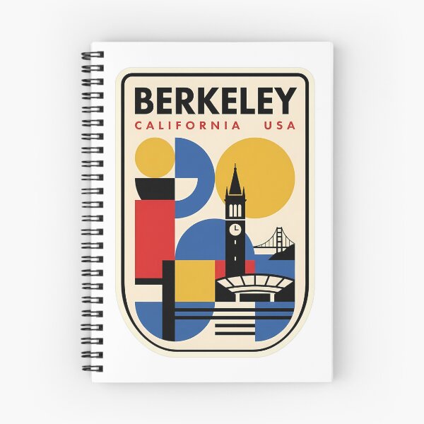 Item preview, Retro Berkeley California Geometric Sather Tower Travel designed and sold by k3rstman1.