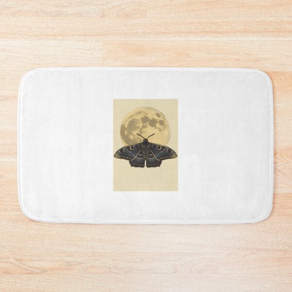 Item preview, Moth to the Moon — Vintage Scientific Moth Illustration Sticker for Witches and Dark Cottagecore Fans designed and sold by jojodebondy.