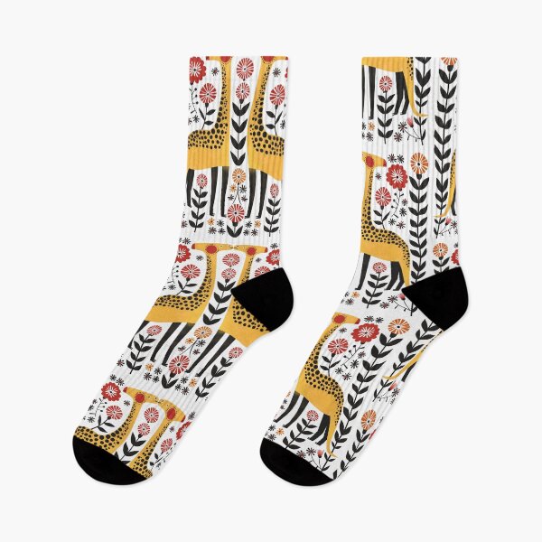 Item preview, Scandinavian Folk Art, Dinosaur and Flowers designed and sold by xiao xuans.