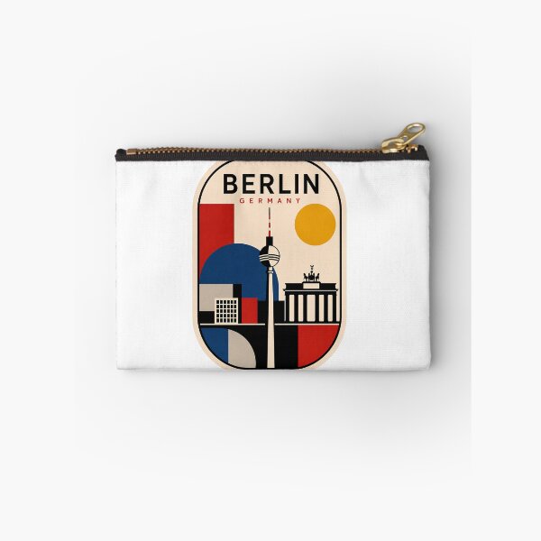Item preview, Berlin Germany Bauhaus Geometric TV Tower Brandenburg Gate designed and sold by k3rstman1.