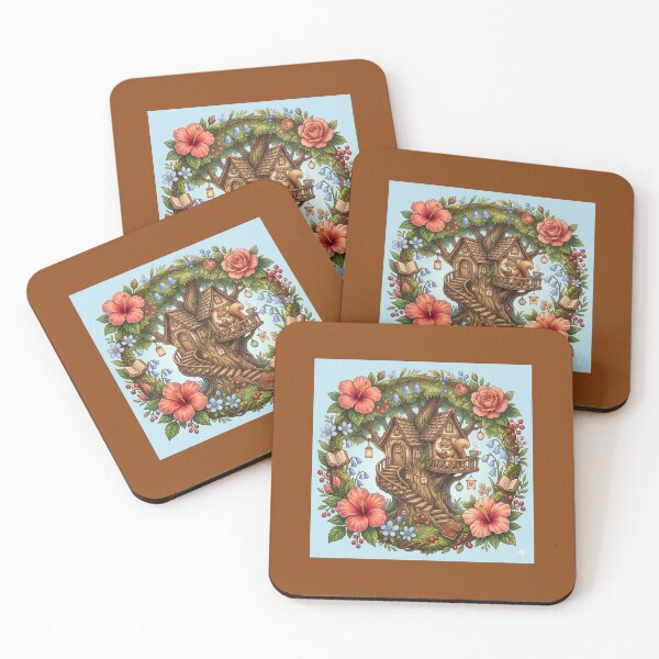 Item preview, The Wise Squirrel’s Treehouse. designed and sold by JoyNest = "The nest of joy".