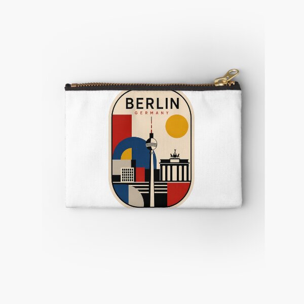 Item preview, Vintage Berlin Germany Bauhaus Style Cityscape designed and sold by k3rstman1.