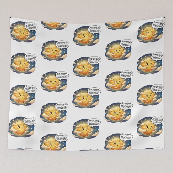 Item preview, WHAT DID THE SUN SAY TO ME? designed and sold by PLANET GOSSIP.