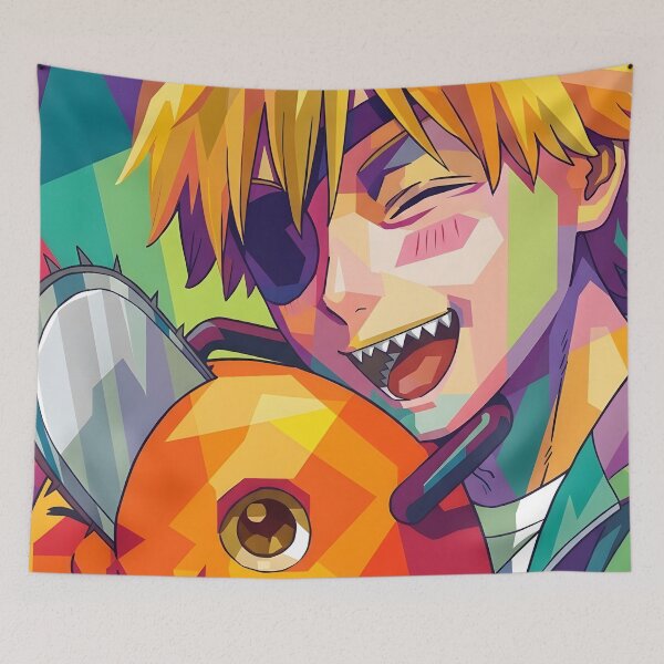 Item preview, Denji Pop Art designed and sold by azrialoktafia.