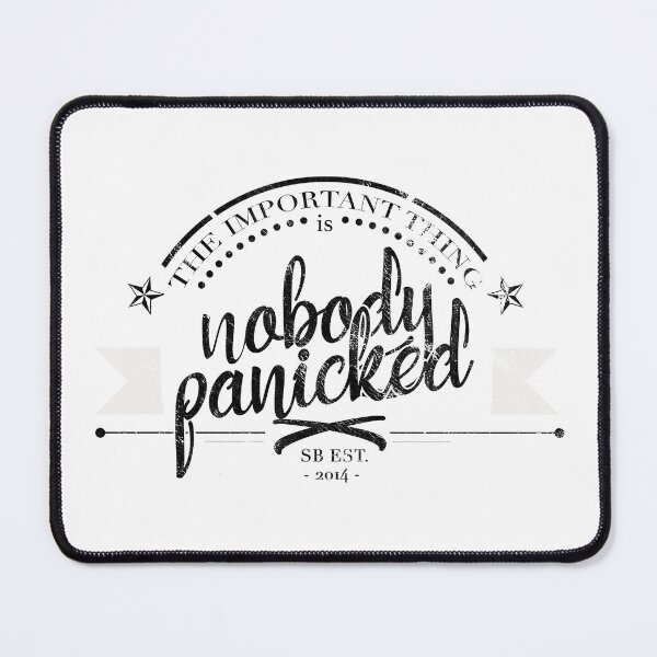 Item preview, "The Important Thing is Nobody Panicked" The Horror 'Let's Play' Shirt designed and sold by KikiTheCA.