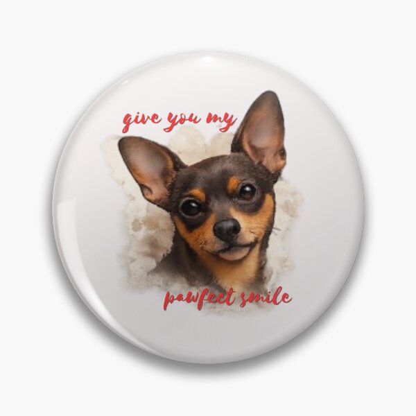 Item preview, Miniature Pinscher Pawfect Smile Merch Gift Design designed and sold by pawfectdesign18.