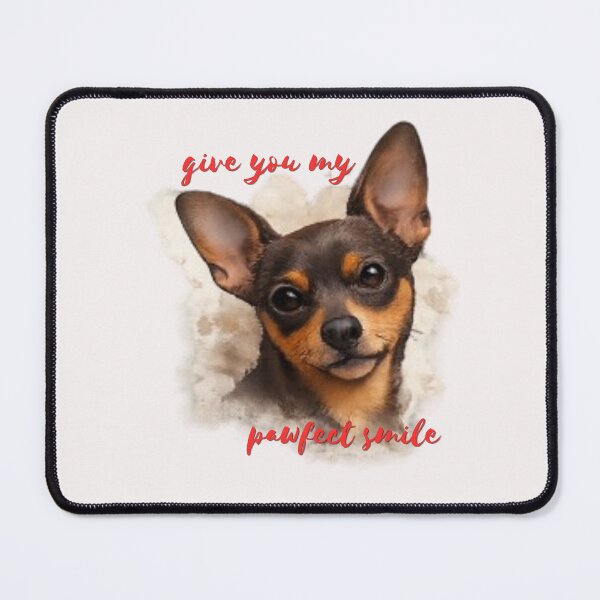 Item preview, Miniature Pinscher Pawfect Smile Merch Gift Design designed and sold by pawfectdesign18.