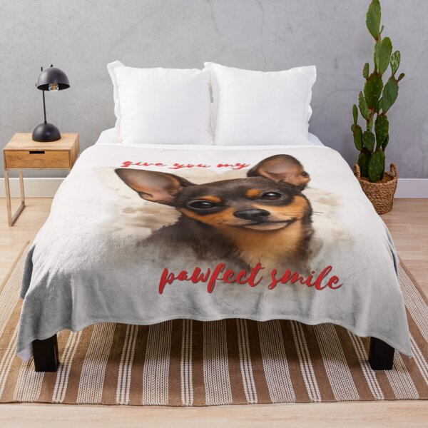 Item preview, Miniature Pinscher Pawfect Smile Merch Gift Design designed and sold by pawfectdesign18.