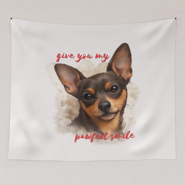 Item preview, Miniature Pinscher Pawfect Smile Merch Gift Design designed and sold by pawfectdesign18.