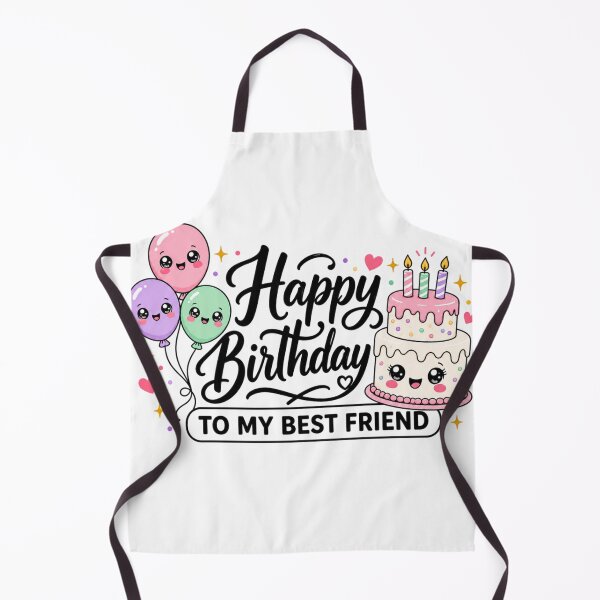 Item preview, Happy Birthday Best Friend Kawaii Cake | Cute BFF Birthday Aesthetic designed and sold by Dulxoz.