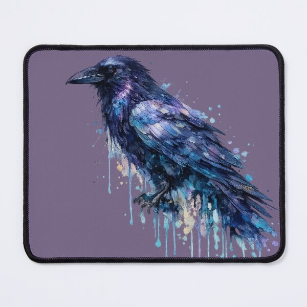 Item preview, Watercolor Raven designed and sold by CashCrow.