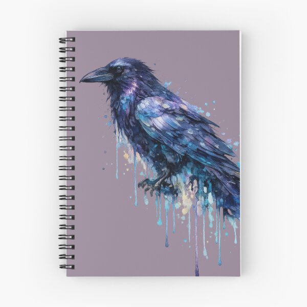 Item preview, Watercolor Raven designed and sold by CashCrow.