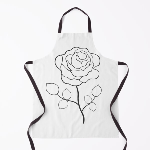 Item preview, rose - black outline designed and sold by PawelZmich.