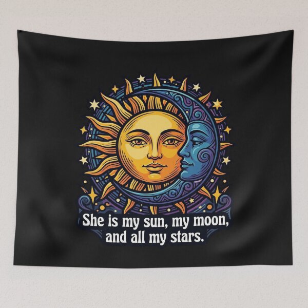 Item preview, She Is My Sun My Guiding Light Artwork designed and sold by Tsugraf Designs.