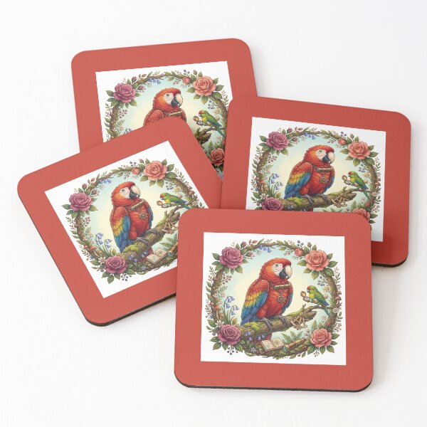 Item preview, The Explorer Parrot. designed and sold by JoyNest = "The nest of joy".