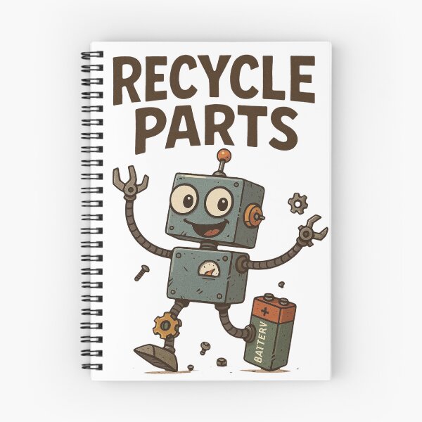 Item preview, Recycle Parts  designed and sold by raw_lines.