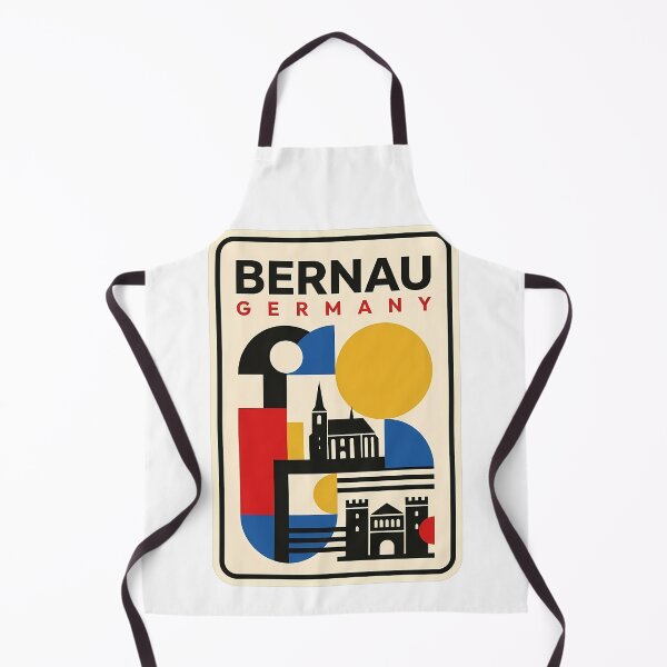 Item preview, Bernau Germany Bauhaus Geometric Cityscape Landmarks designed and sold by k3rstman1.