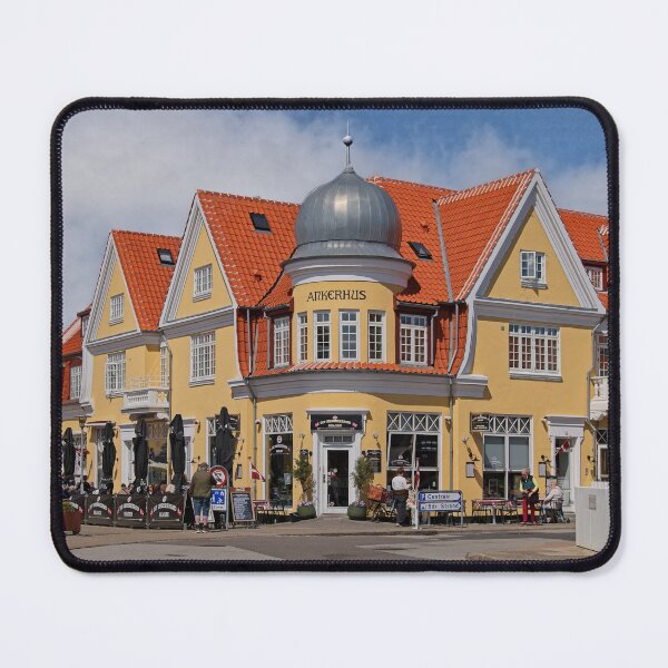 Item preview, Skagen Denmark Yellow Red Architecture designed and sold by Martyn R Arnold Fine Art Nature & Landscape Photography.