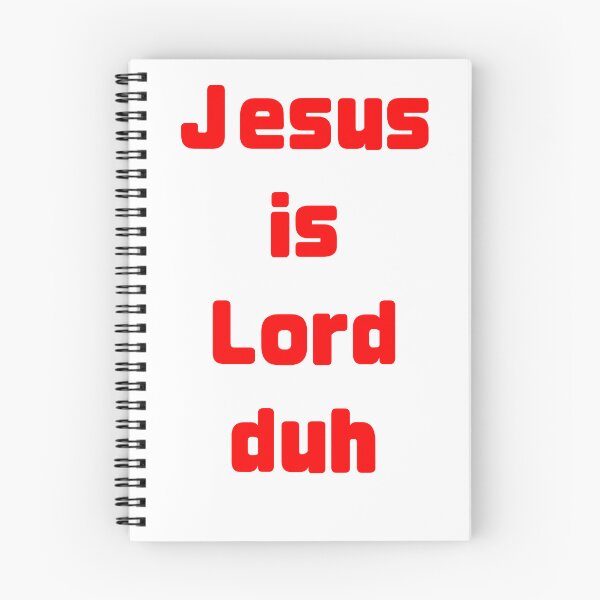 Item preview, Jesus is Lord duh designed and sold by LizHumorComics.