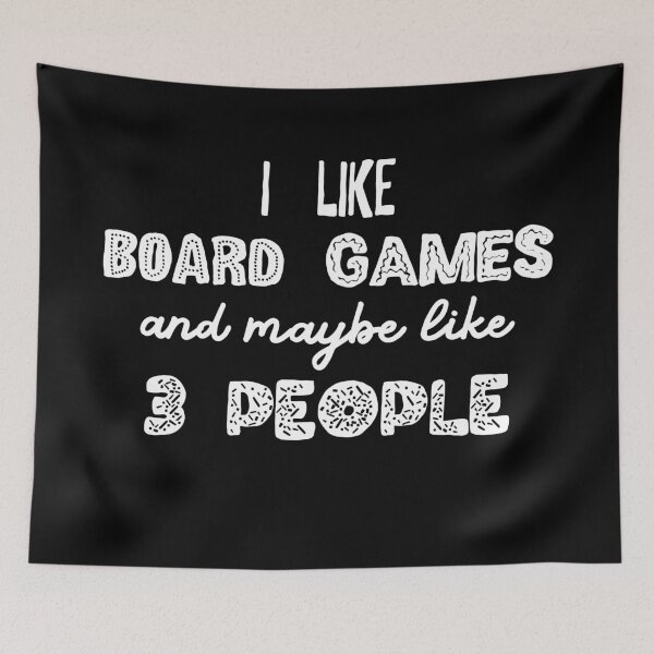 Item preview, I Like Board Games And Maybe Like 3 People - Board Game Addict designed and sold by pixeptional.