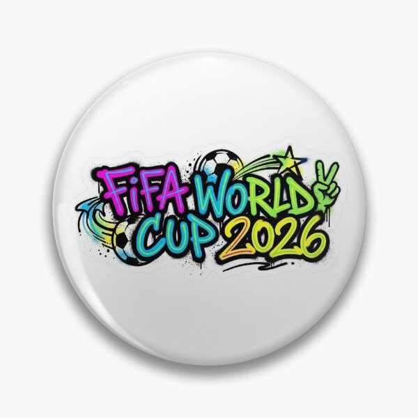 Item preview, Street Art FIFA World Cup 2026 Sticker - Graffiti Typography Vinyl Decal, Neon Urban Soccer Premium Sticker designed and sold by DKSH1234.