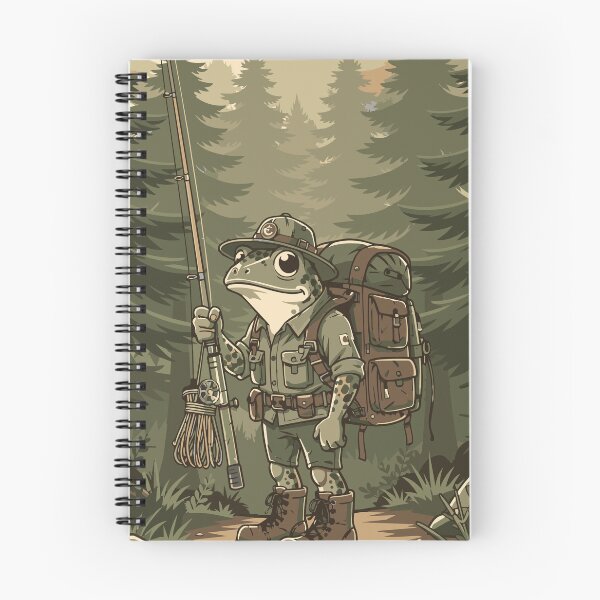 Artikelvorschau, Backcountry Frog Fisher Vintage Outdoor Explorer entworfen und verkauft von fallmoree.