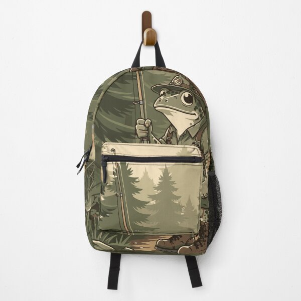 Item preview, Backcountry Frog Fisher Vintage Outdoor Explorer designed and sold by fallmoree.